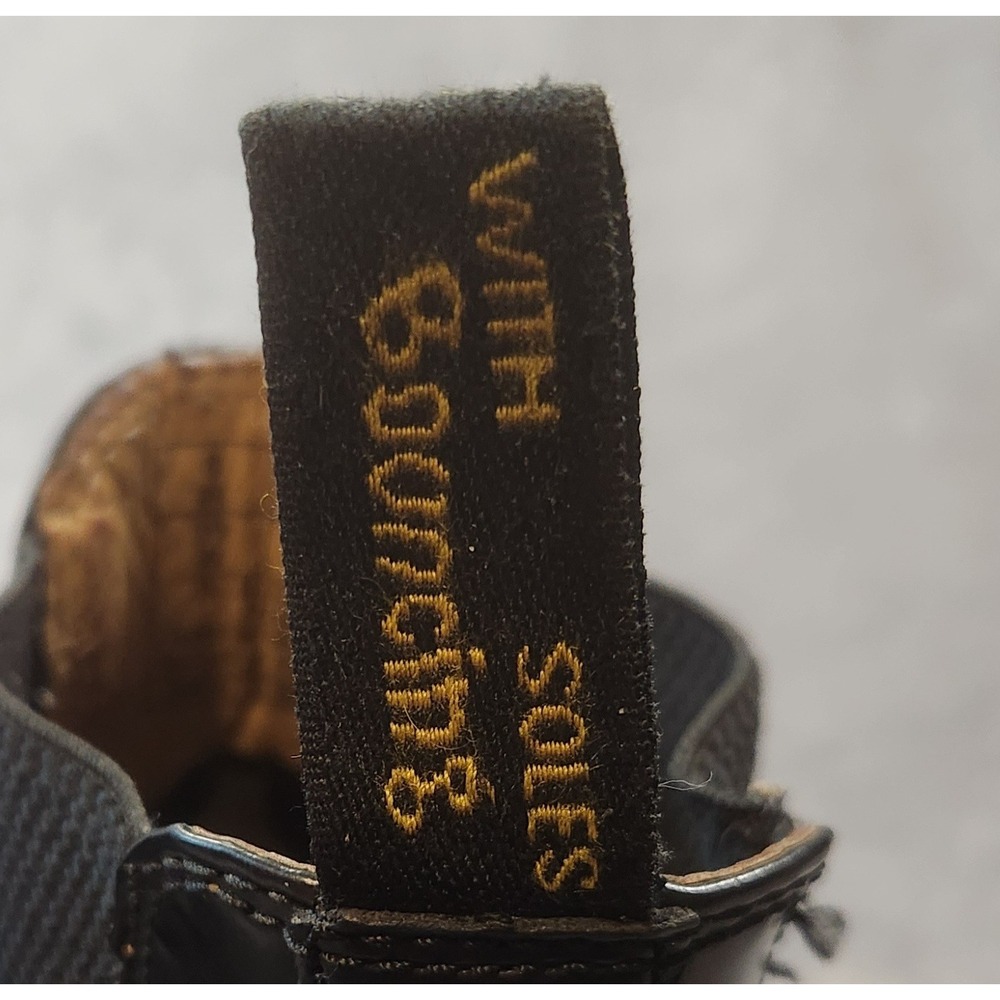 Dr Martens Boots Womens 8 Black Chelsea 2976 Leather Doc Airwair Mens 7 - Picture 12 of 13